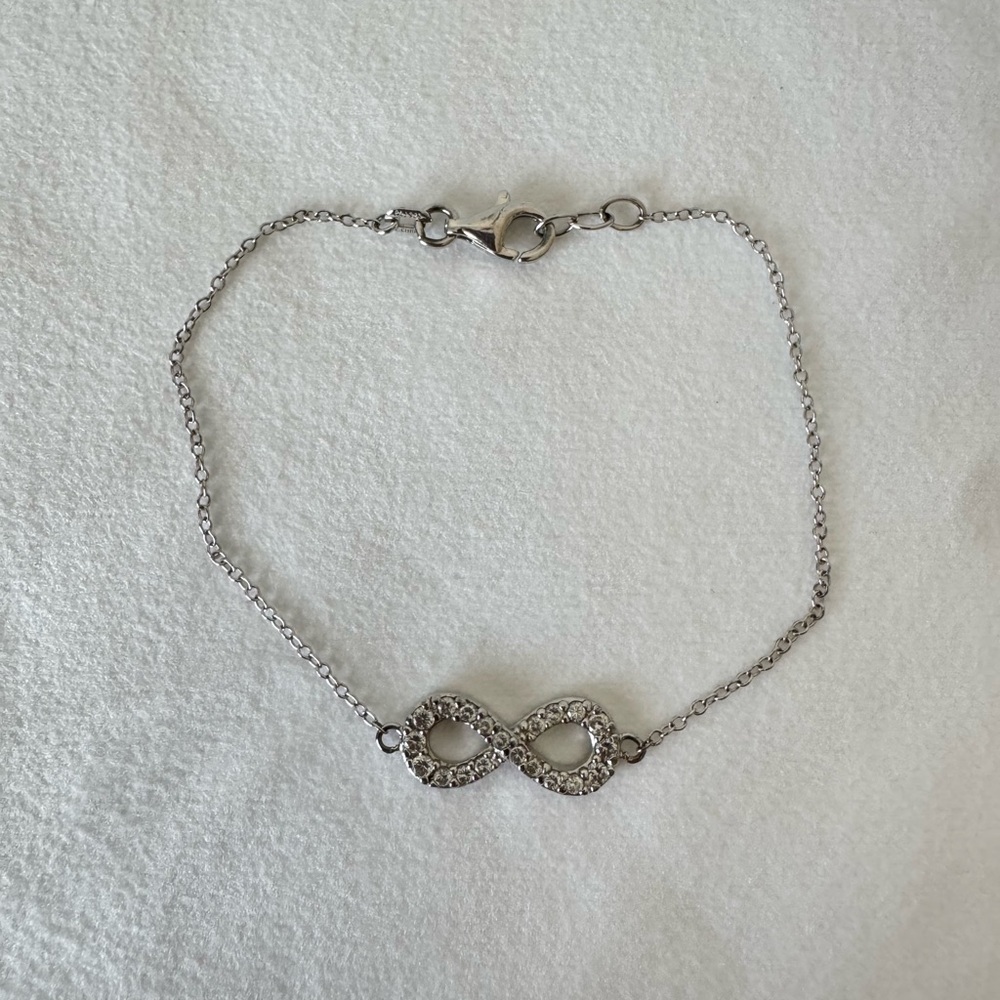 Silver Infinity Bracelet